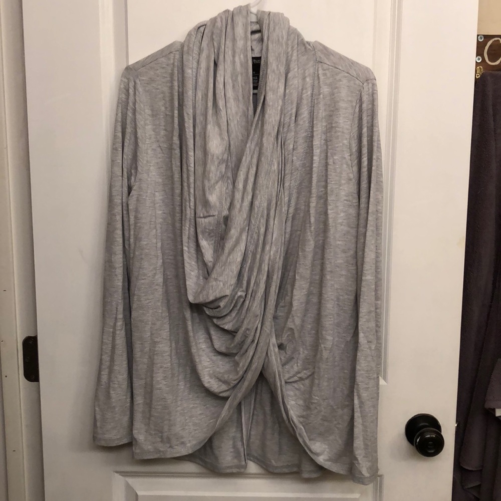 White House Black Market wrap sweater